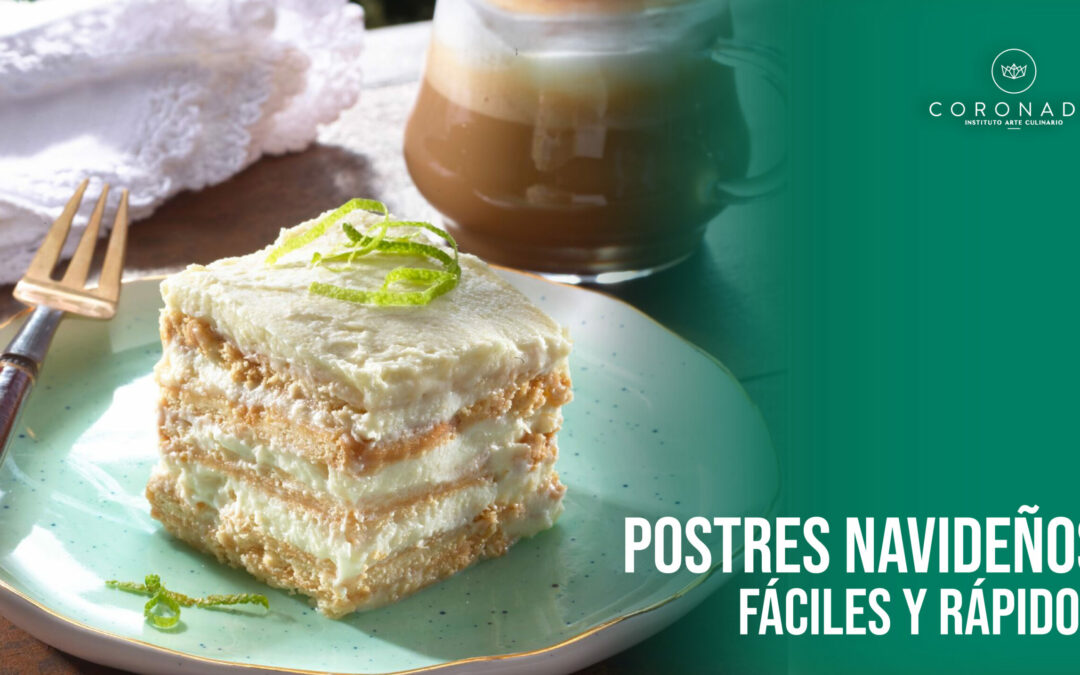 ¡Postres navideños fáciles y rápidos!